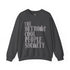 Detroit Cool People Society Crewneck Sweatshirt - Tonyalicious Tees