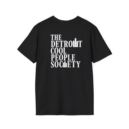 The Detroit Cool People Society Tee - Front and Back Print - Tonyalicious Tees
