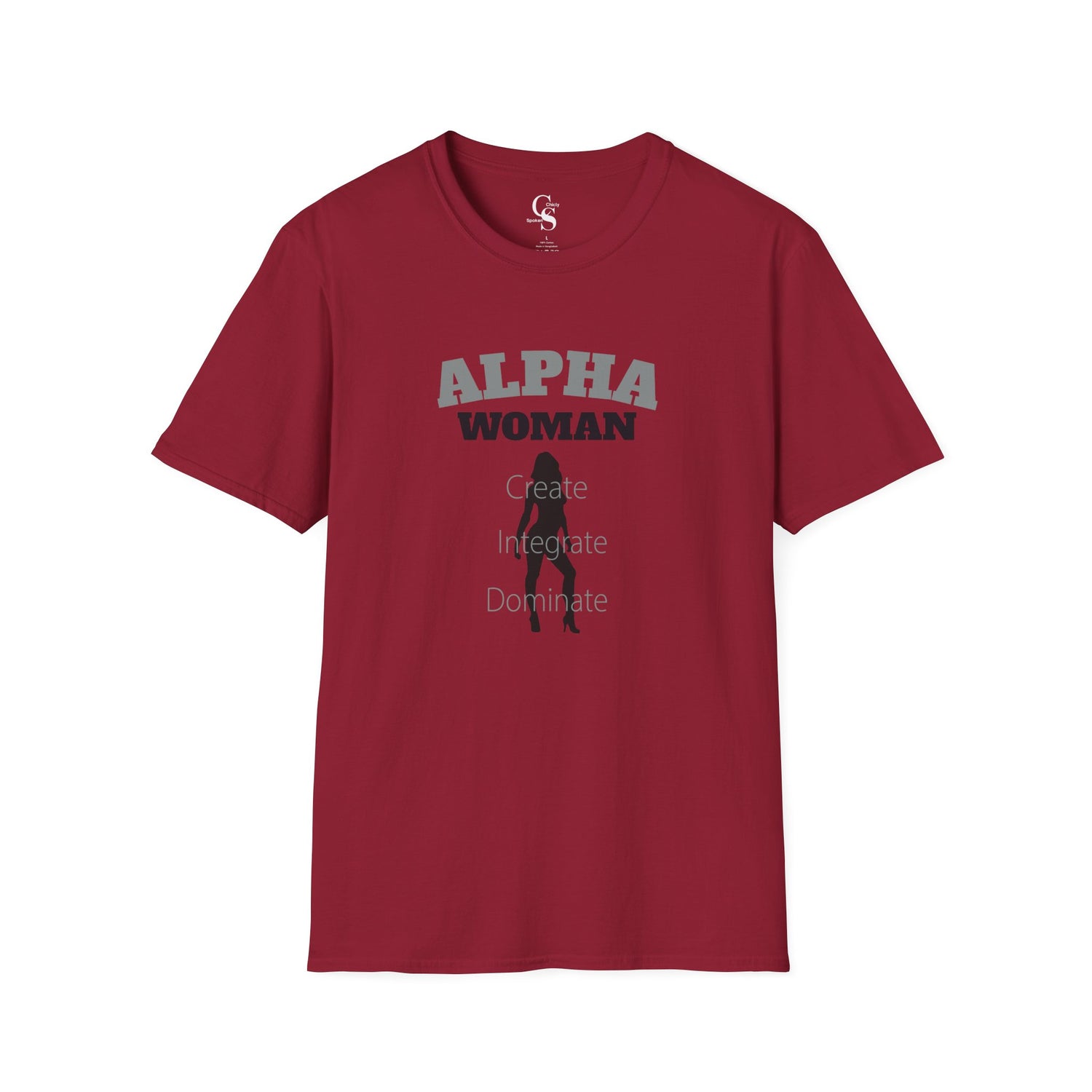 Alpha Woman Tee - Front and Back Print - Tonyalicious Tees