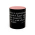 Fashion is a Promiscuous Lifestyle Coffee Mug - Tonyalicious Tees