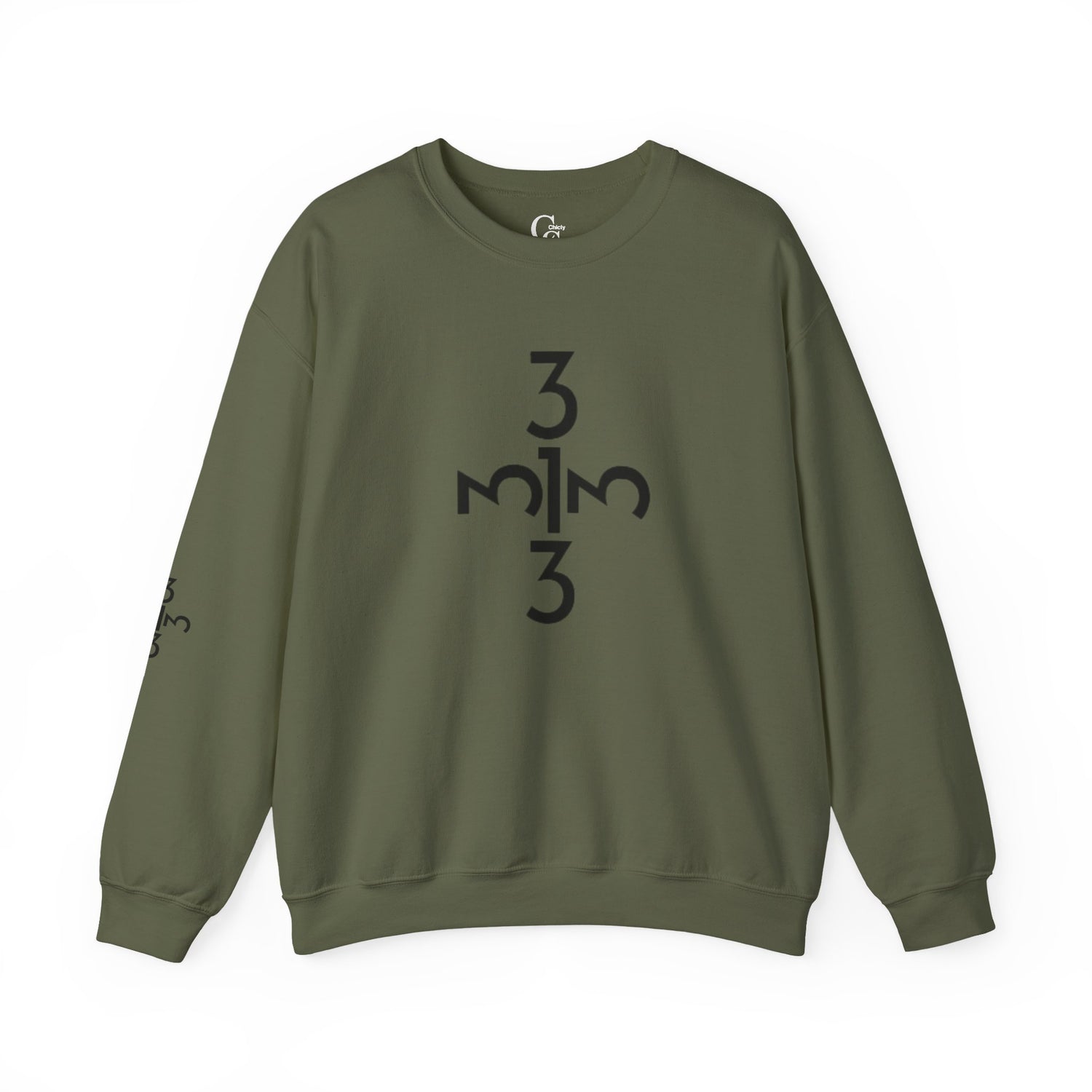 Twisted 313 Sweatshirt - Front, Back and Sleeve Print