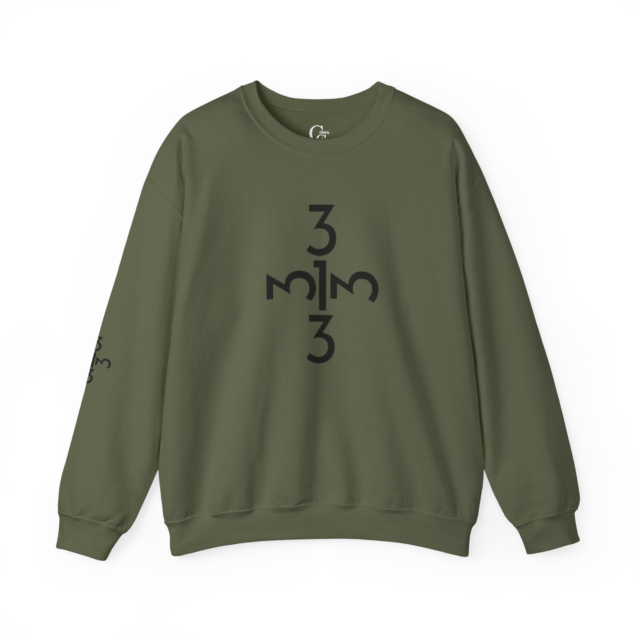 Twisted 313 Sweatshirt - Front, Back and Sleeve Print
