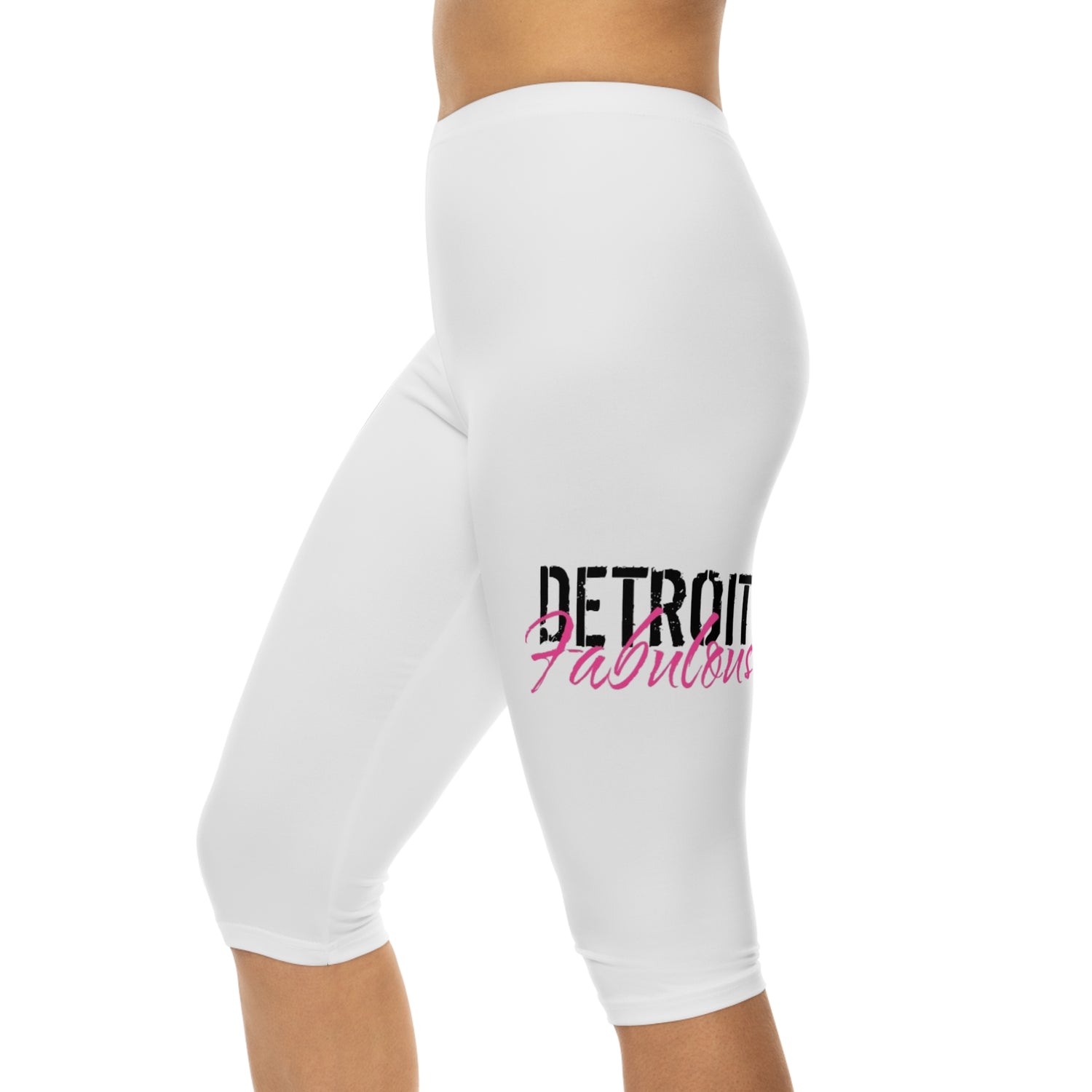 Detroit Fabulous Capri Leggings - Tonyalicious Tees