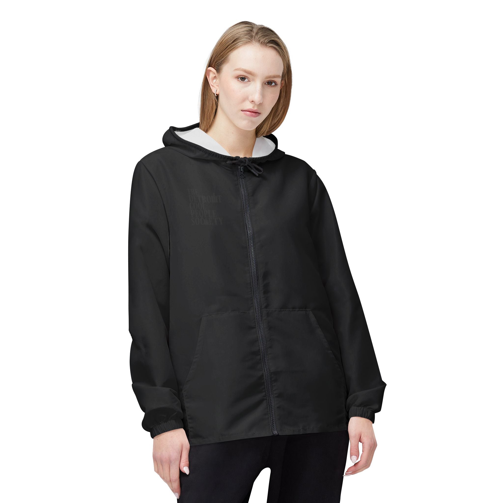 Detroit Cool People Society Windbreaker Jacket - Tonyalicious Tees
