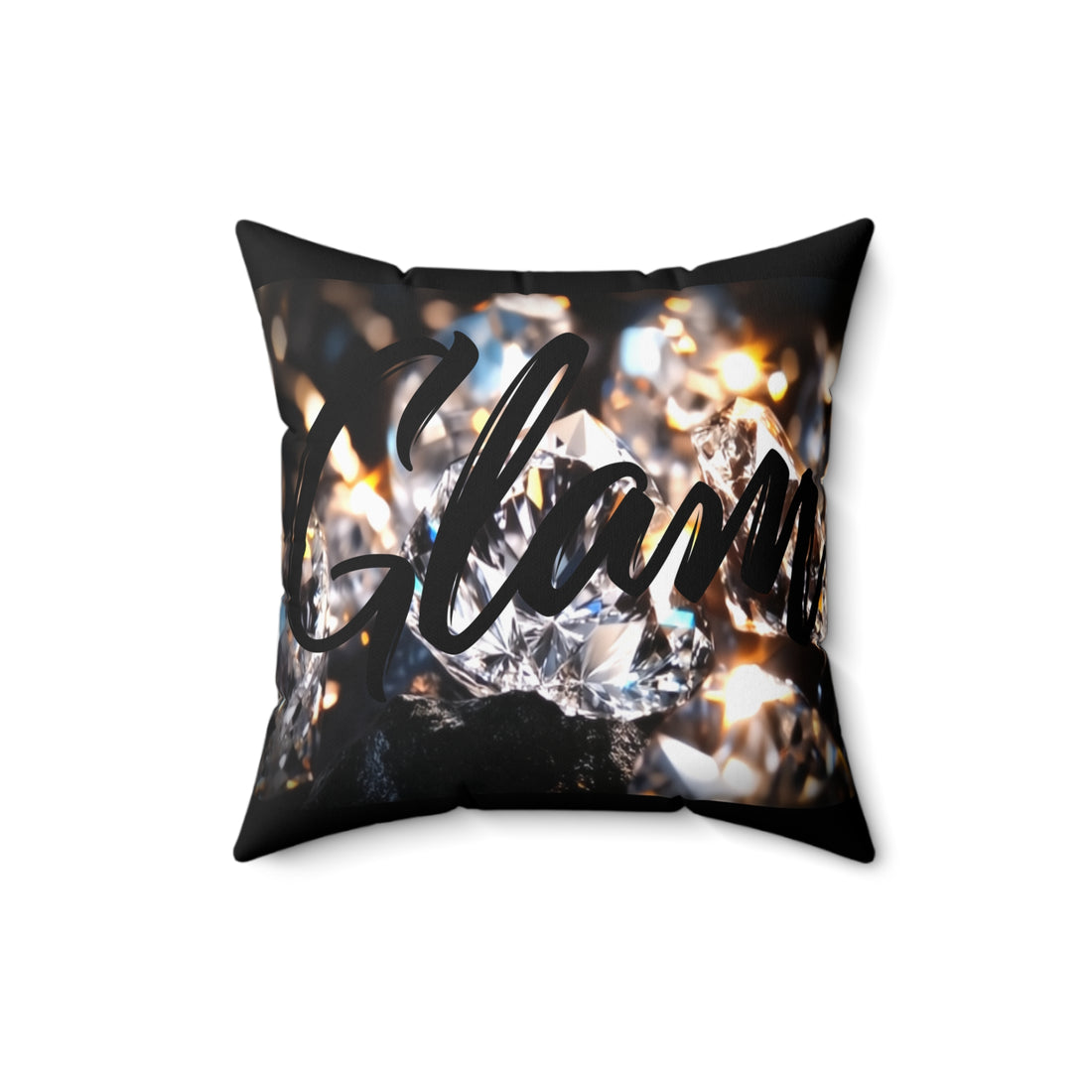 Glam Diamonds Pillow