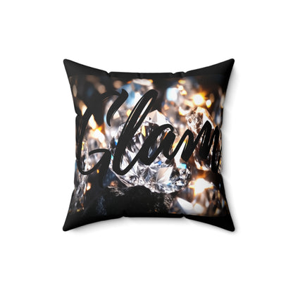 Glam Diamonds Pillow