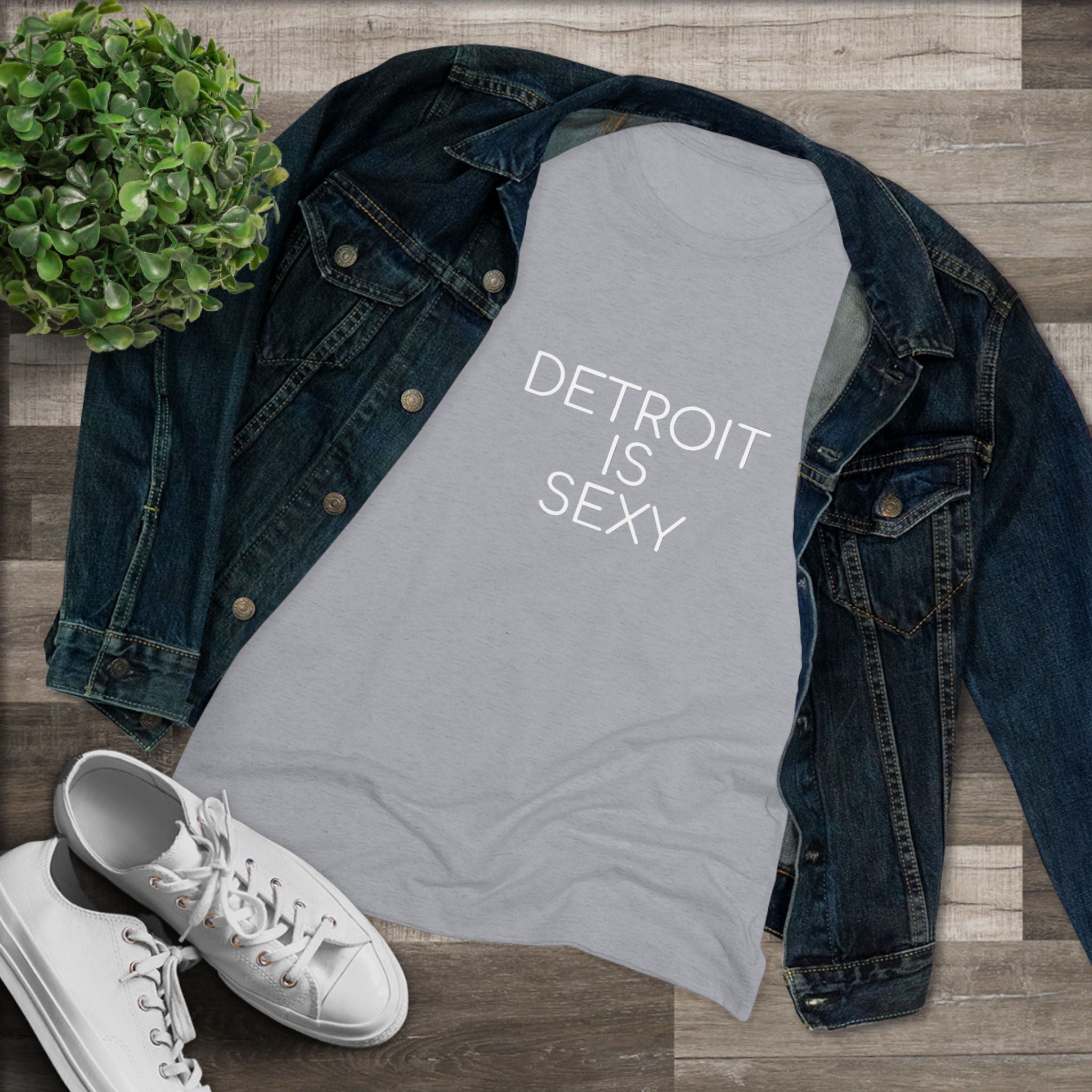 Detroit Is Sexy Women’s Tri blend Tee - Tonyalicious Tees