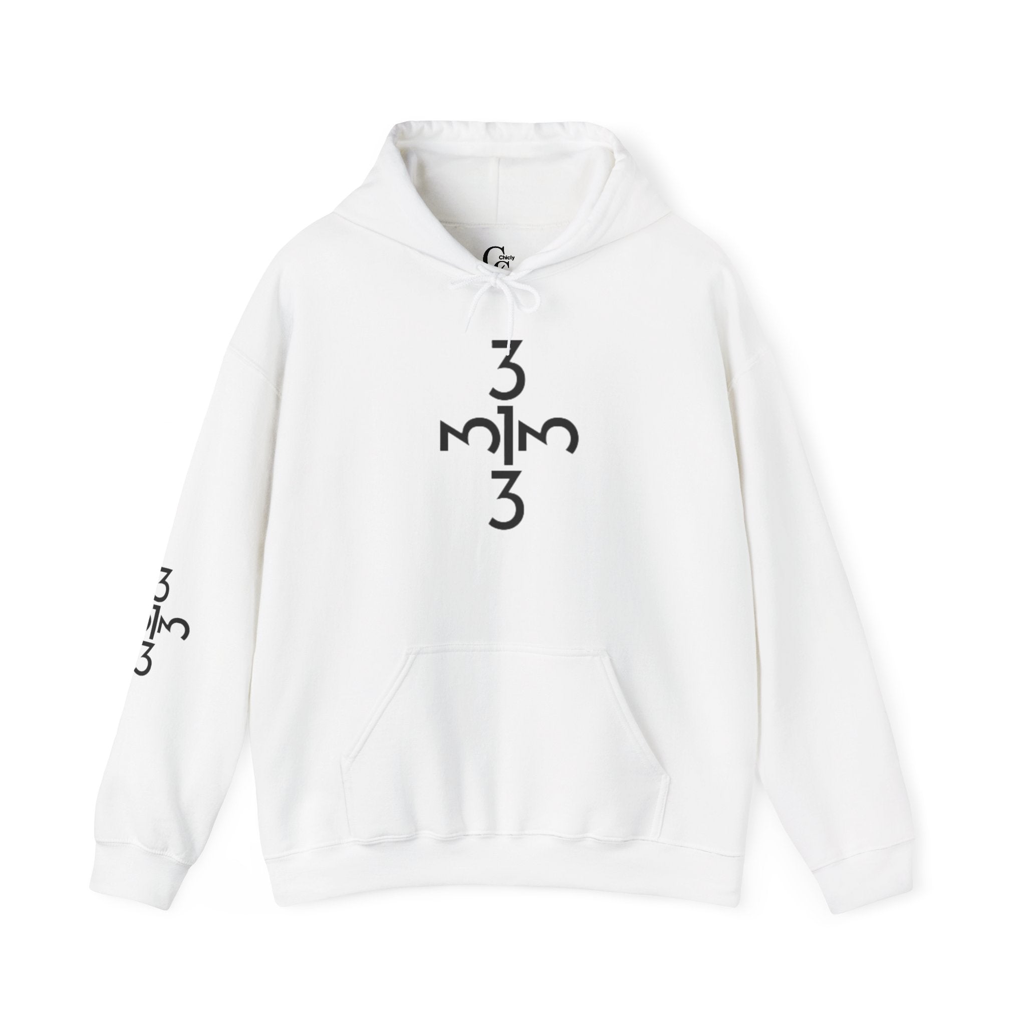 Twisted 313 Hoodie - Front, Back and Sleeve Print