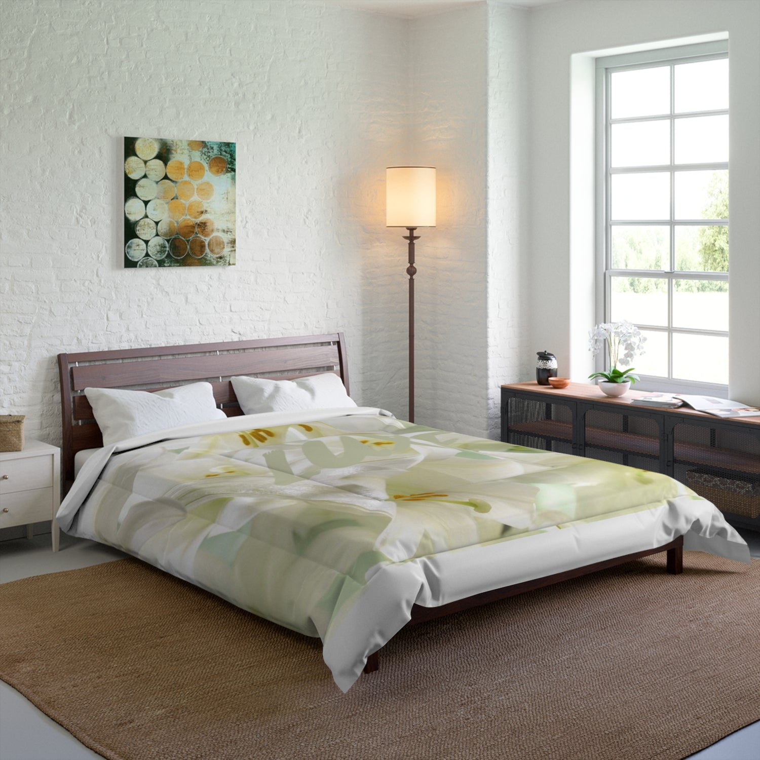 Luxe Lilies Comforter - Tonyalicious Tees