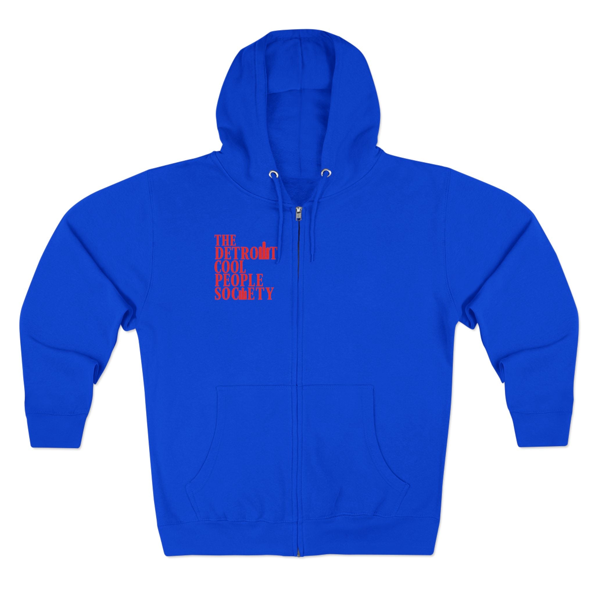 The Detroit Cool People Society Zip Hoodie