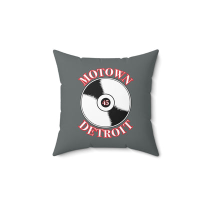 Retro Motown Record Pillow - Red - Tonyalicious Tees