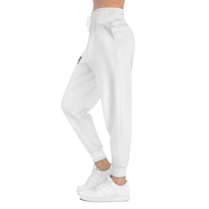 Detroit Fabulous White Athletic Joggers - Tonyalicious Tees