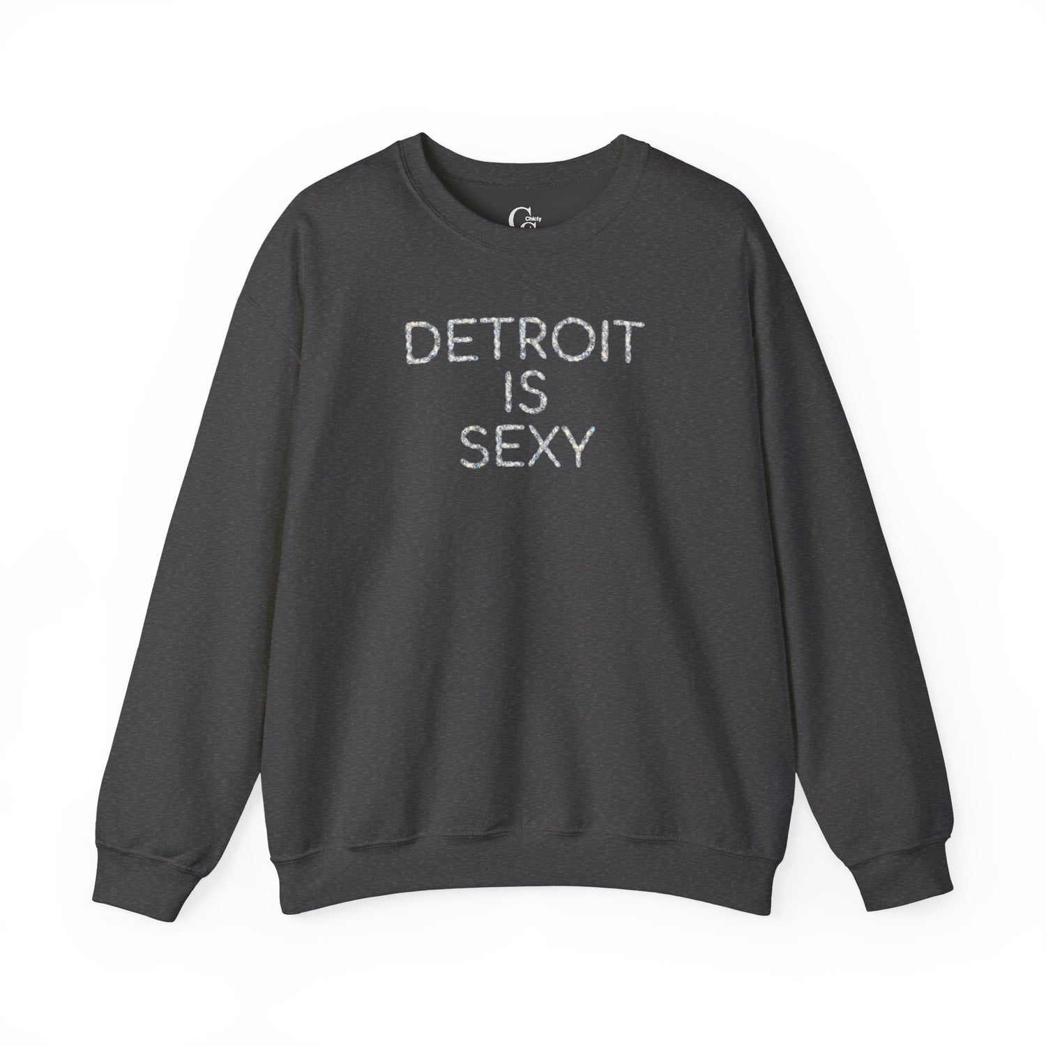 Detroit Is Sexy Diamond Impression Lettered Sweatshirt - Tonyalicious Tees