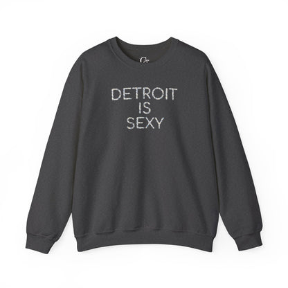 Detroit Is Sexy Diamond Impression Lettered Sweatshirt - Tonyalicious Tees