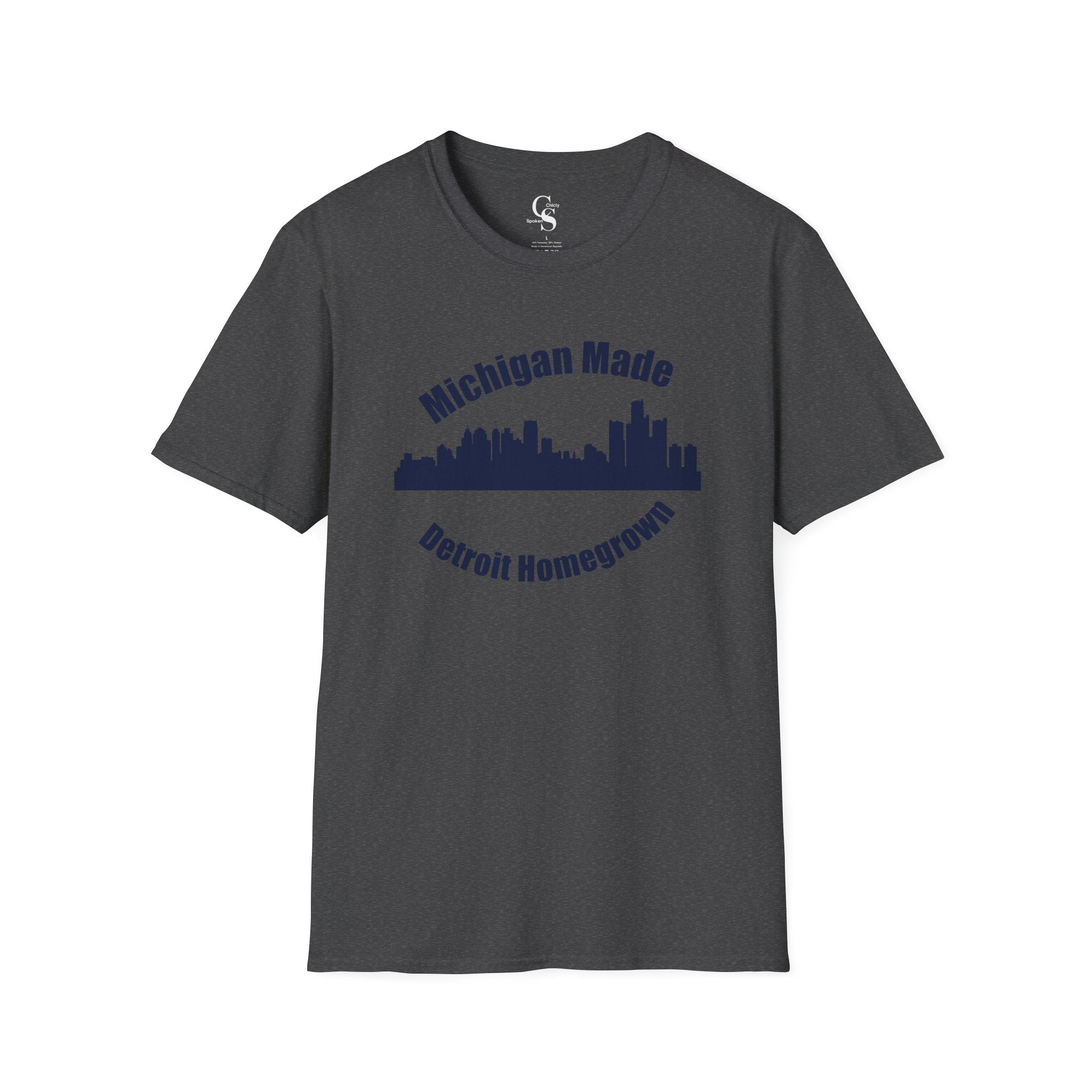 Michigan Made, Detroit Homegrown Tee - Tonyalicious Tees