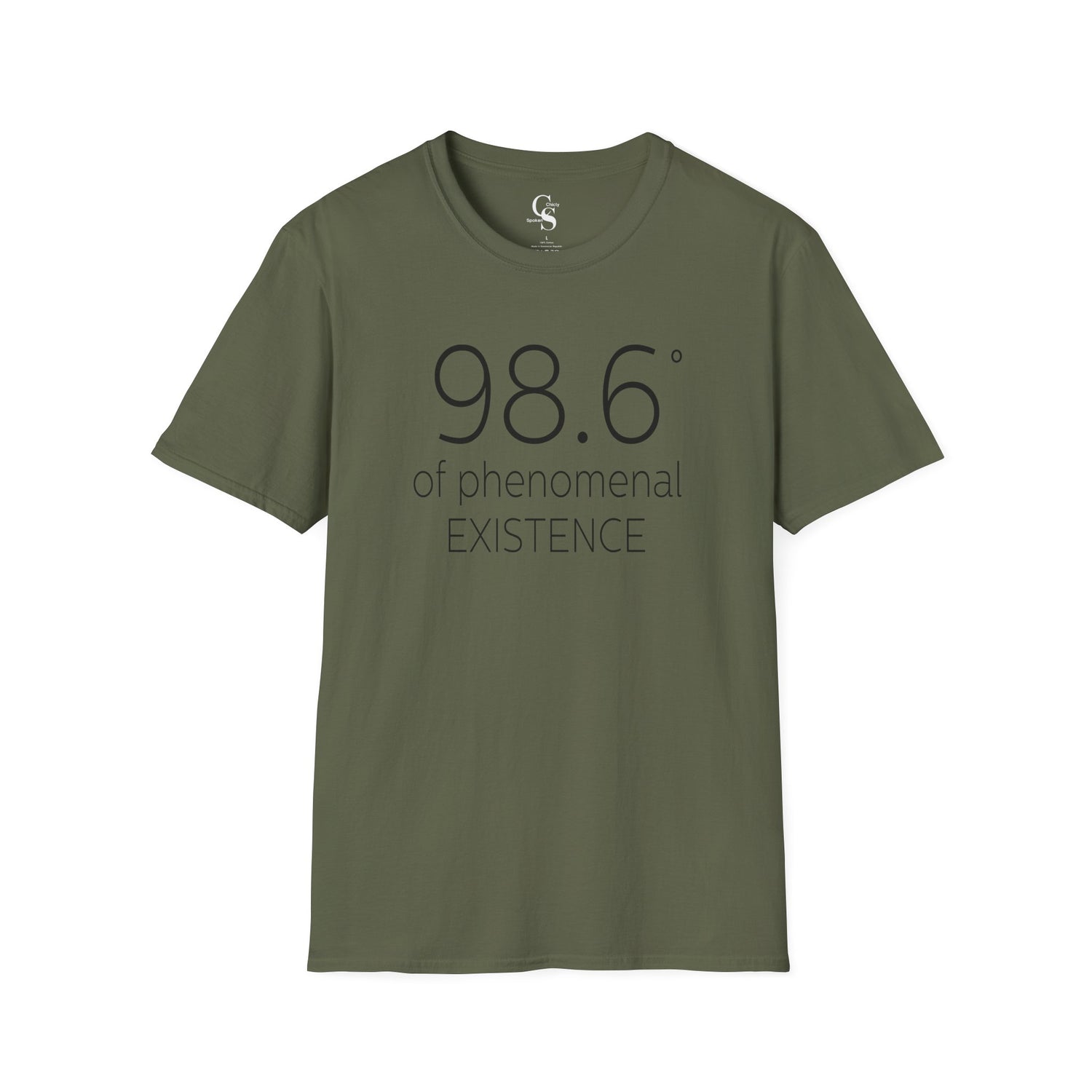 98.6 Degrees of Phenomenal Existence Tee - Tonyalicious Tees
