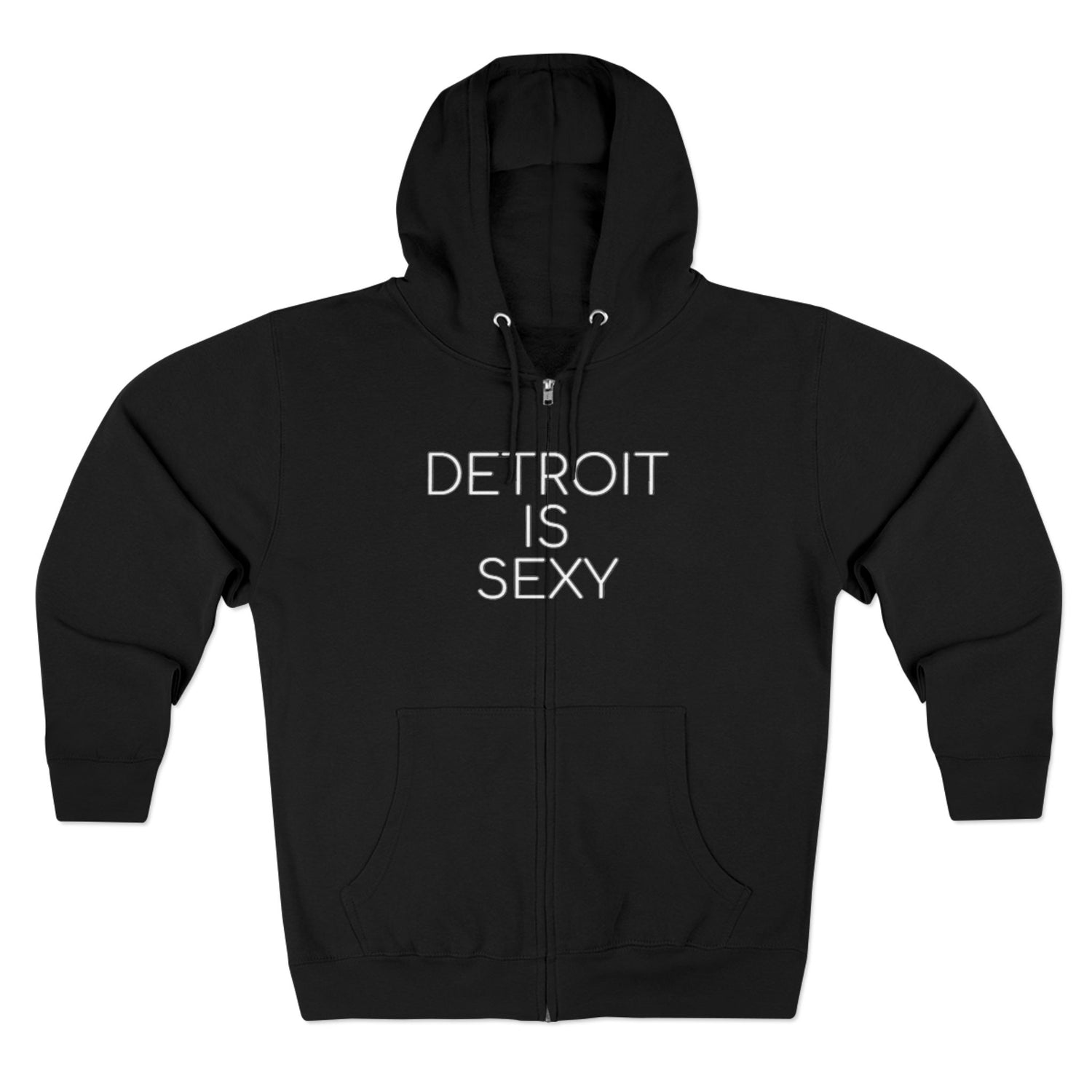 Detroit Sexy Zip Hoodie - Tonyalicious Tees