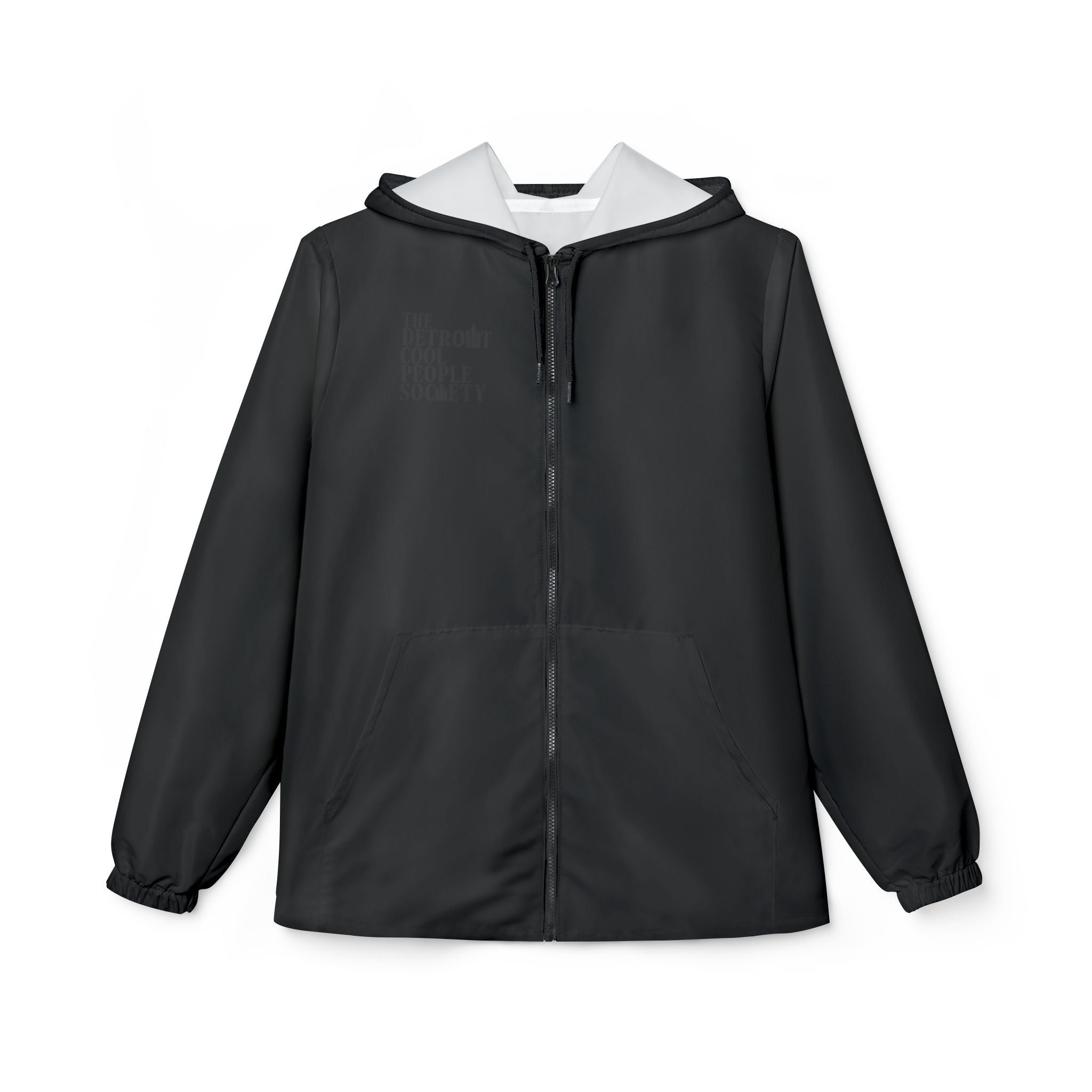 Detroit Cool People Society Windbreaker Jacket - Tonyalicious Tees