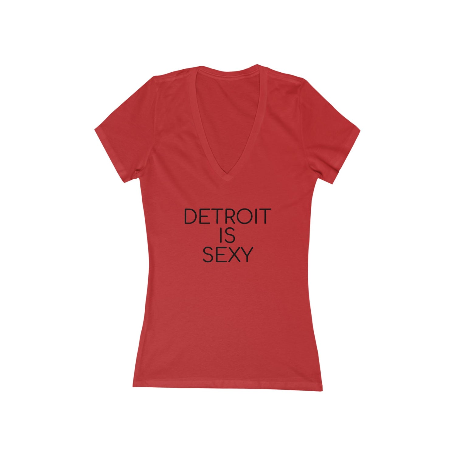 Detroit Is Sexy Deep V Neck Tee - Tonyalicious Tees