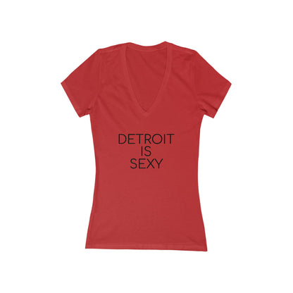 Detroit Is Sexy Deep V Neck Tee - Tonyalicious Tees