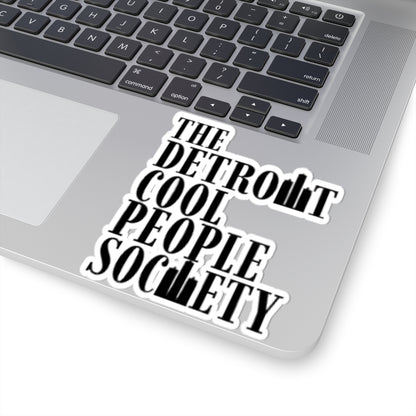 The Detroit Cool People Society Sticker