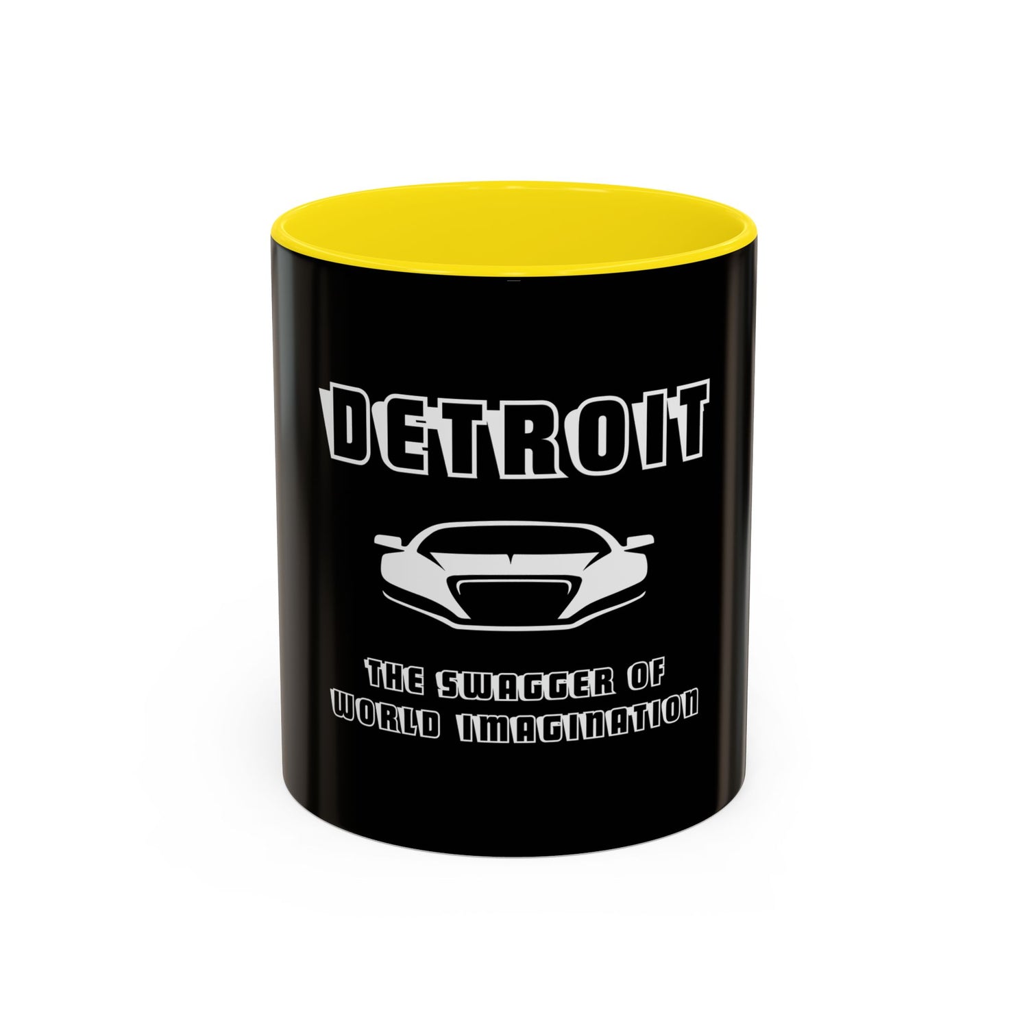 Detroit Swagger Coffee Mug - Bold Black - Tonyalicious Tees