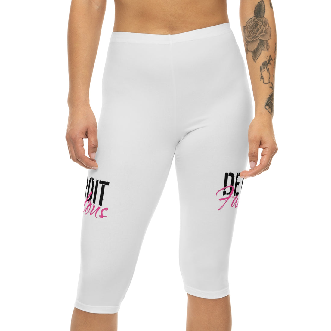 Detroit Fabulous Capri Leggings - Tonyalicious Tees