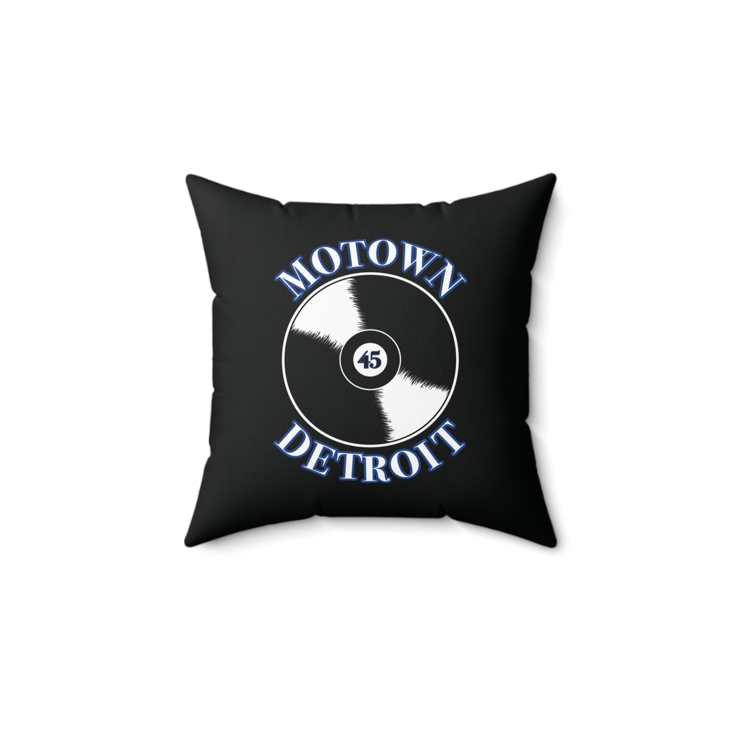 Retro Motown Record Pillow - Blue - Tonyalicious Tees
