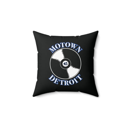 Retro Motown Record Pillow - Blue - Tonyalicious Tees