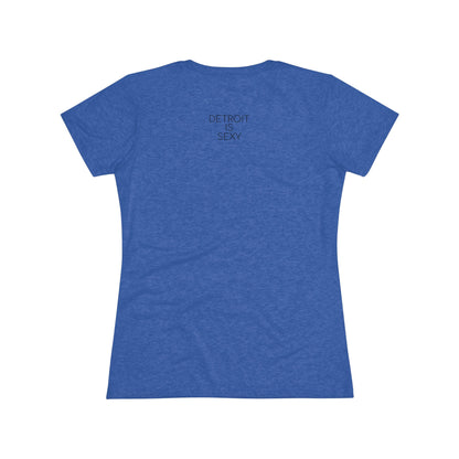 Detroit Is Sexy Women’s Tri blend Tee - Tonyalicious Tees