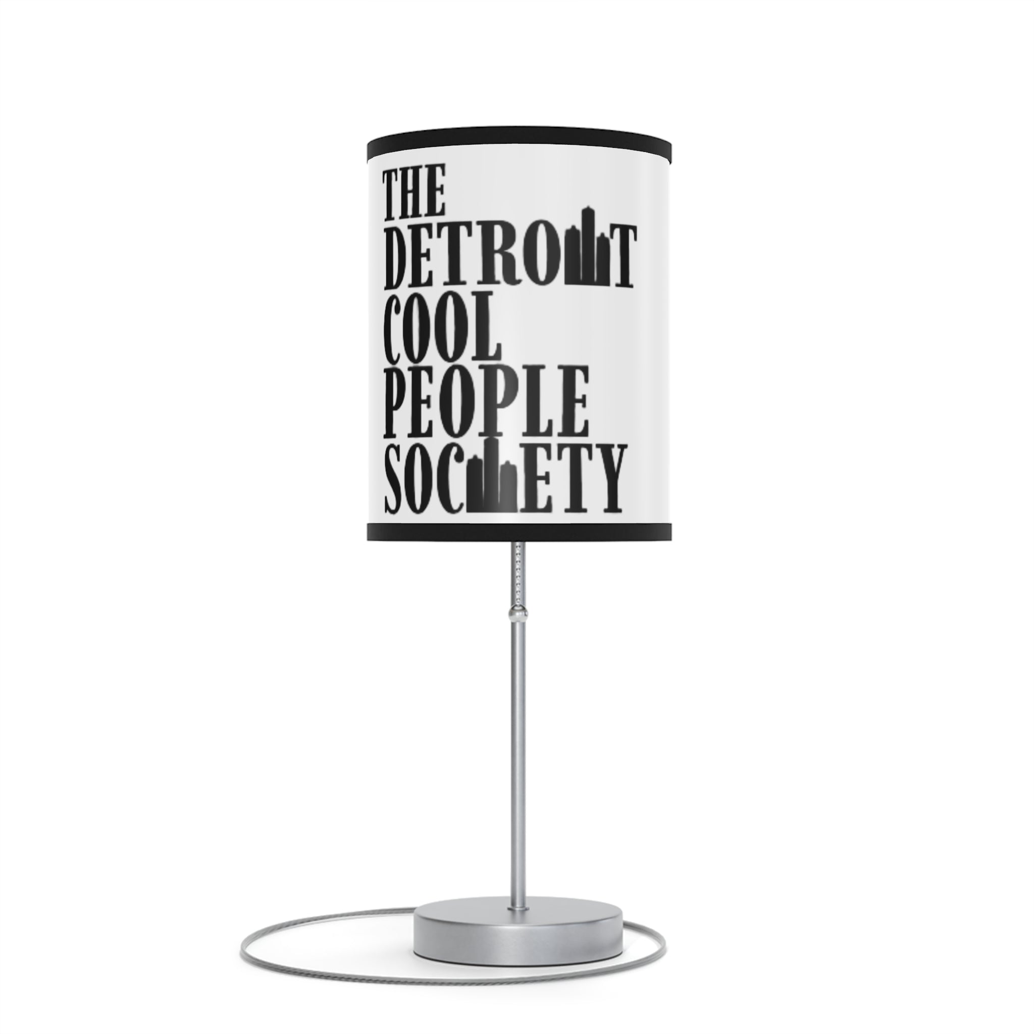 The Detroit Cool People Society Table Lamp
