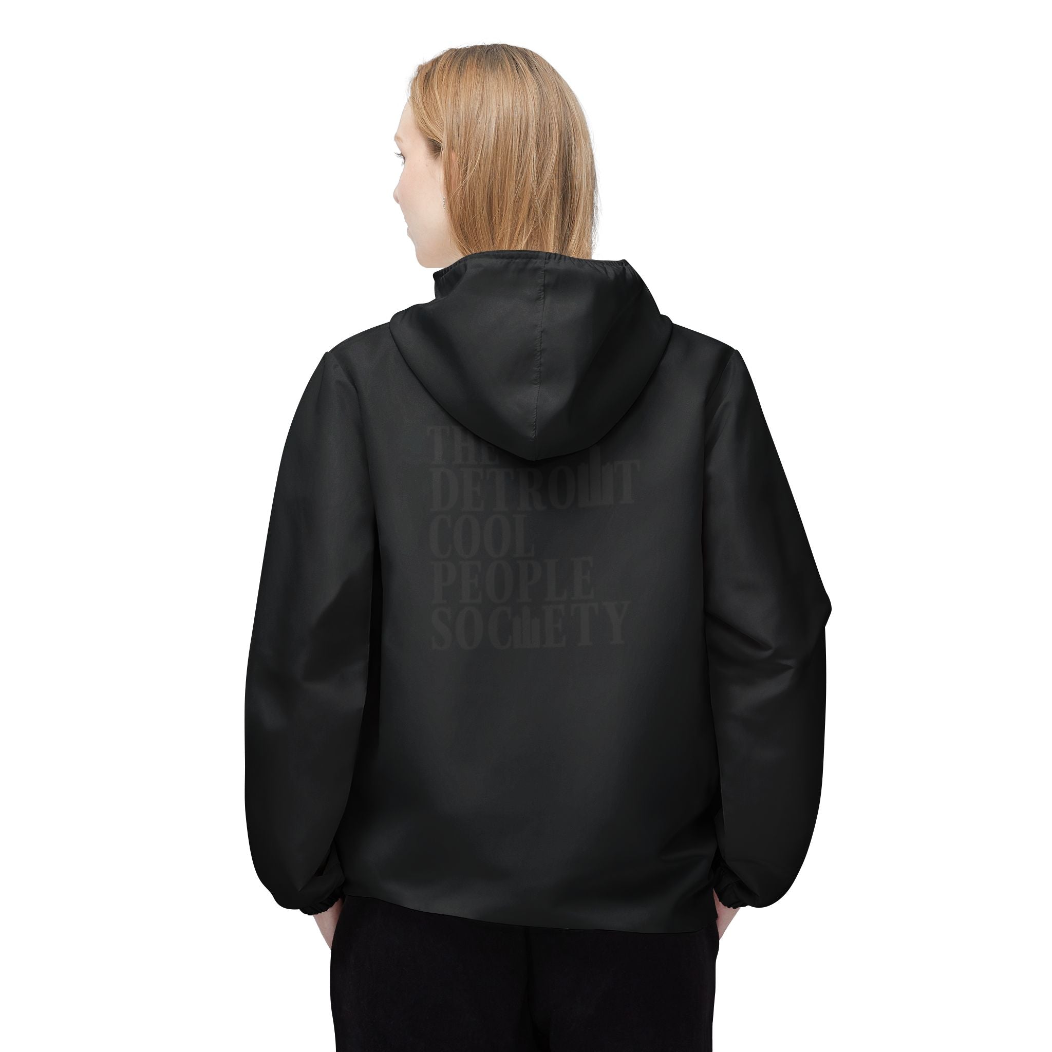 Detroit Cool People Society Windbreaker Jacket - Tonyalicious Tees