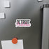 Detroit Fabulous Die-Cut Refrigerator Magnet - Tonyalicious Tees