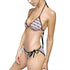 Detroit Fabulous Grid Printed String Bikini - Tonyalicious Tees