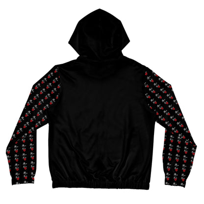 Bougy not Snobby Women’s Full-Zip Black Hoodie - Tonyalicious Tees