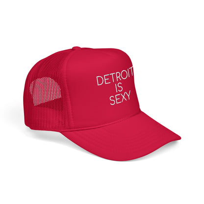 Detroit is Sexy Embroidered Trucker Hat - Tonyalicious Tees