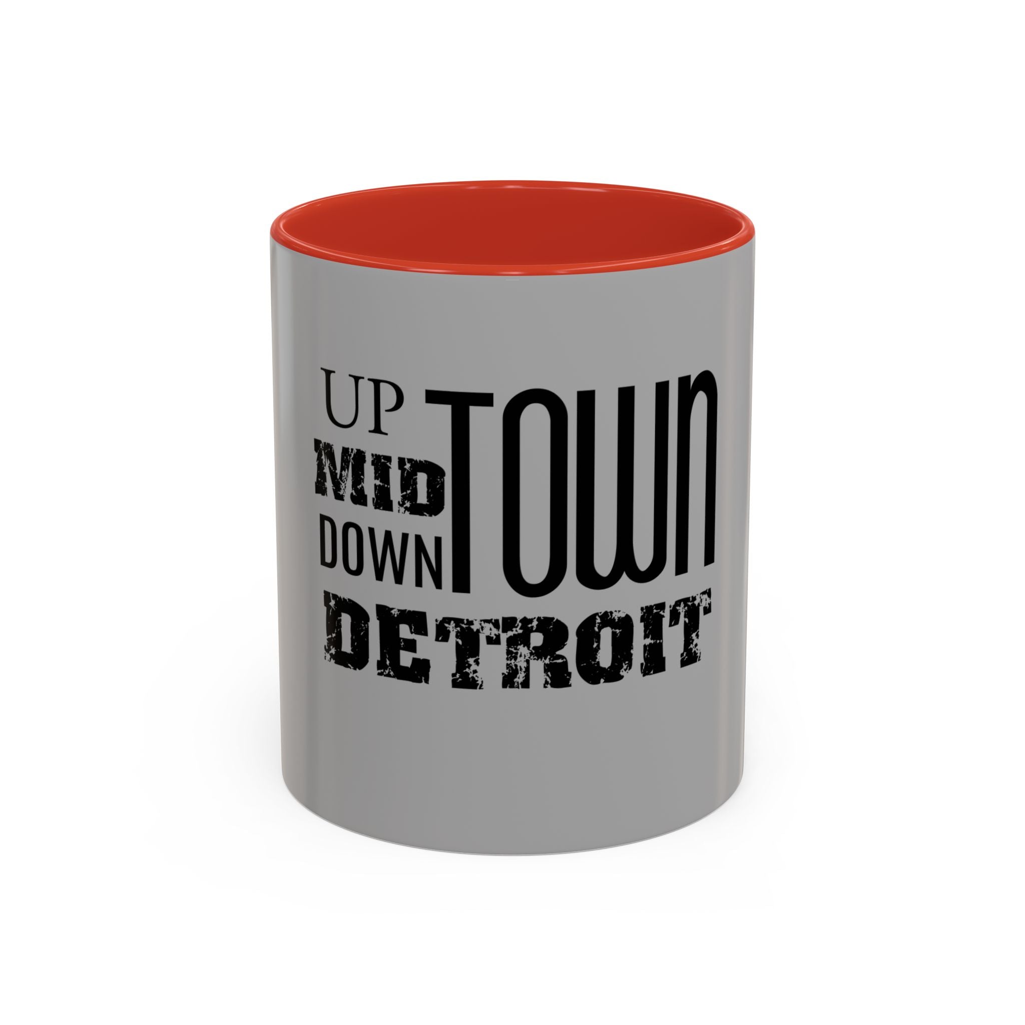 Up, Mid, Downtown Detroit Mug - Tonyalicious Tees