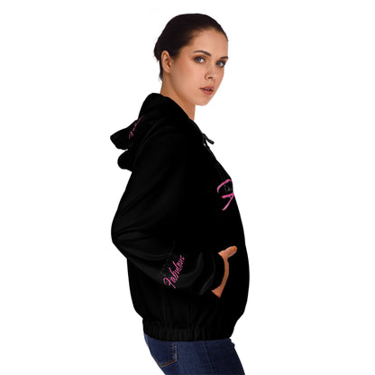 Detroit Fabulous Black Lightweight Zip Hoodie - Tonyalicious Tees