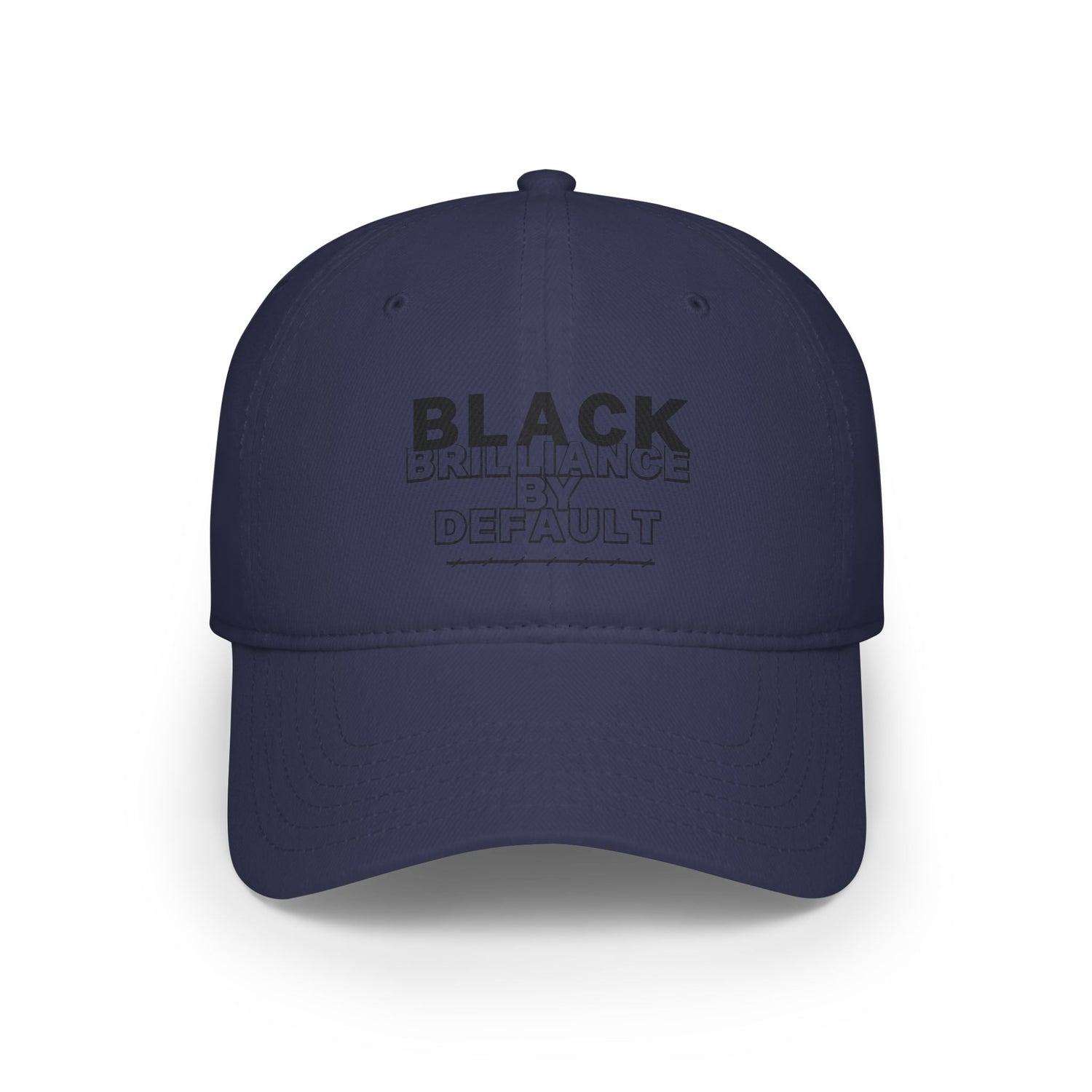 Black Brilliance Baseball Cap - Tonyalicious Tees