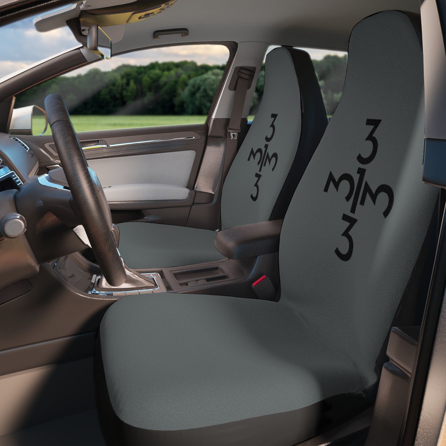 Twisted 313 Car Seat Covers - Gray - Tonyalicious Tees