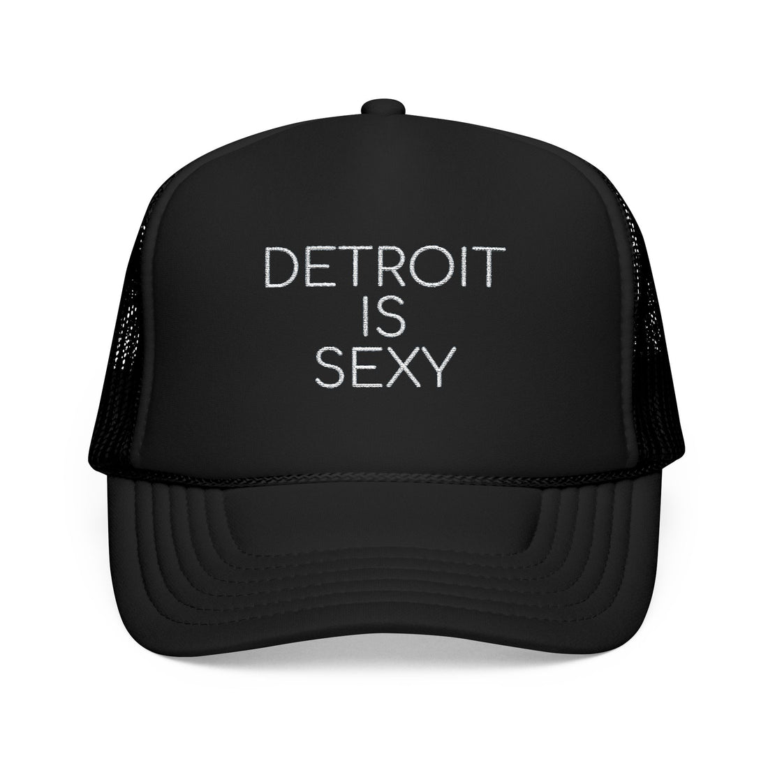 Detroit is Sexy Embroidered Trucker Hat - Tonyalicious Tees