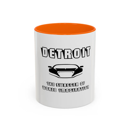 Detroit Swagger Mug - White - Tonyalicious Tees