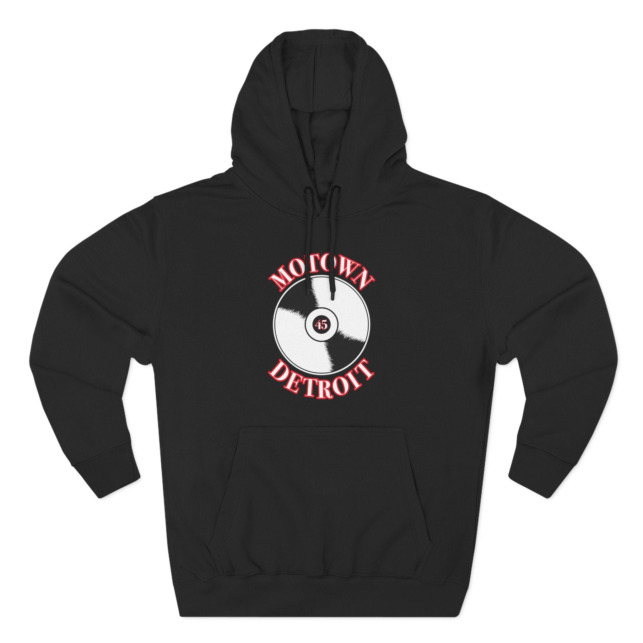 Motown 45 Hoodie - Red - Tonyalicious Tees