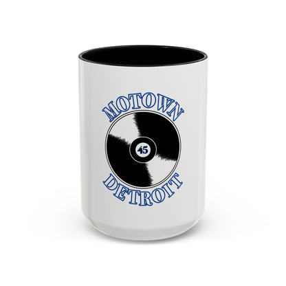 Motown Detroit Mug - Blue