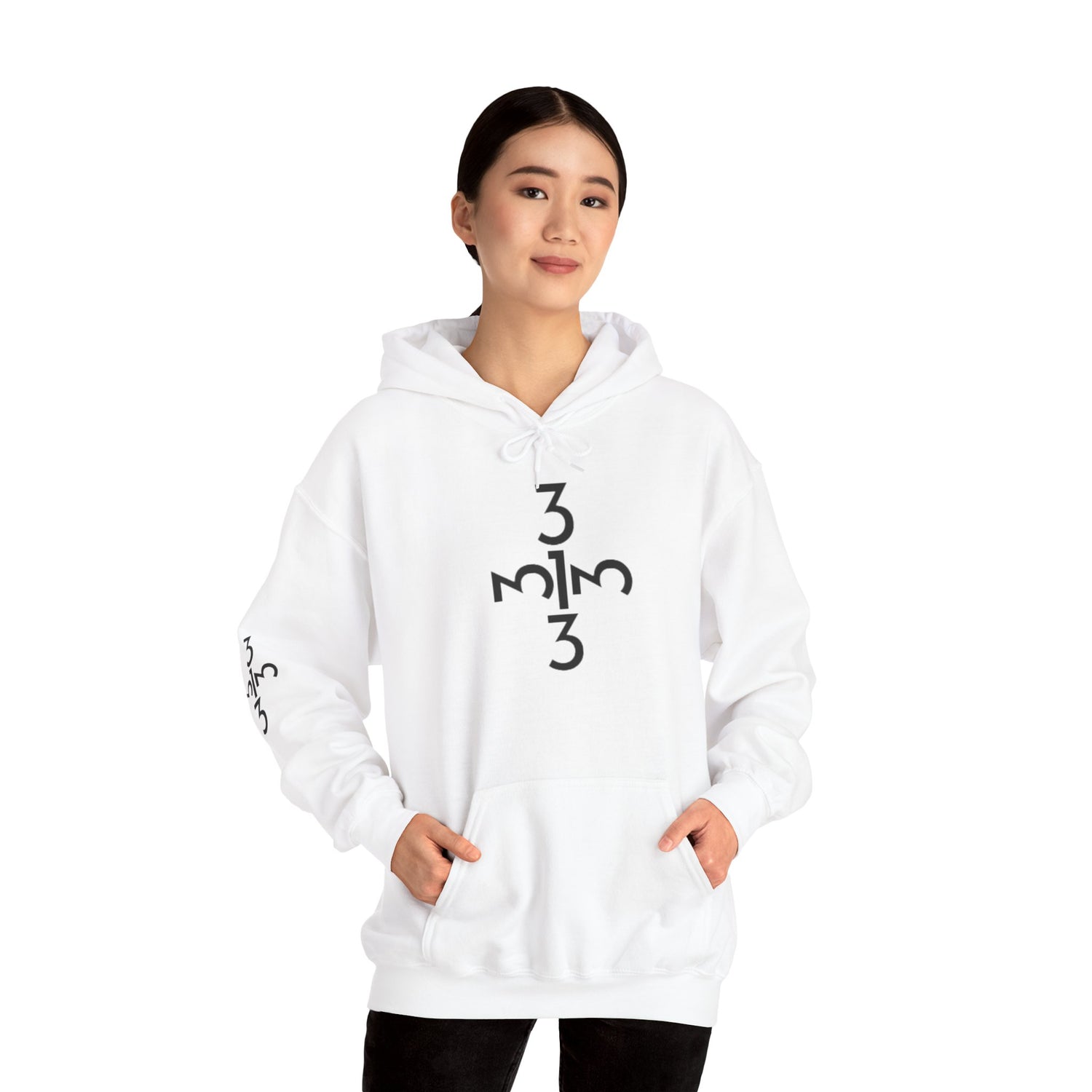 Twisted 313 Hoodie - Front, Back and Sleeve Print