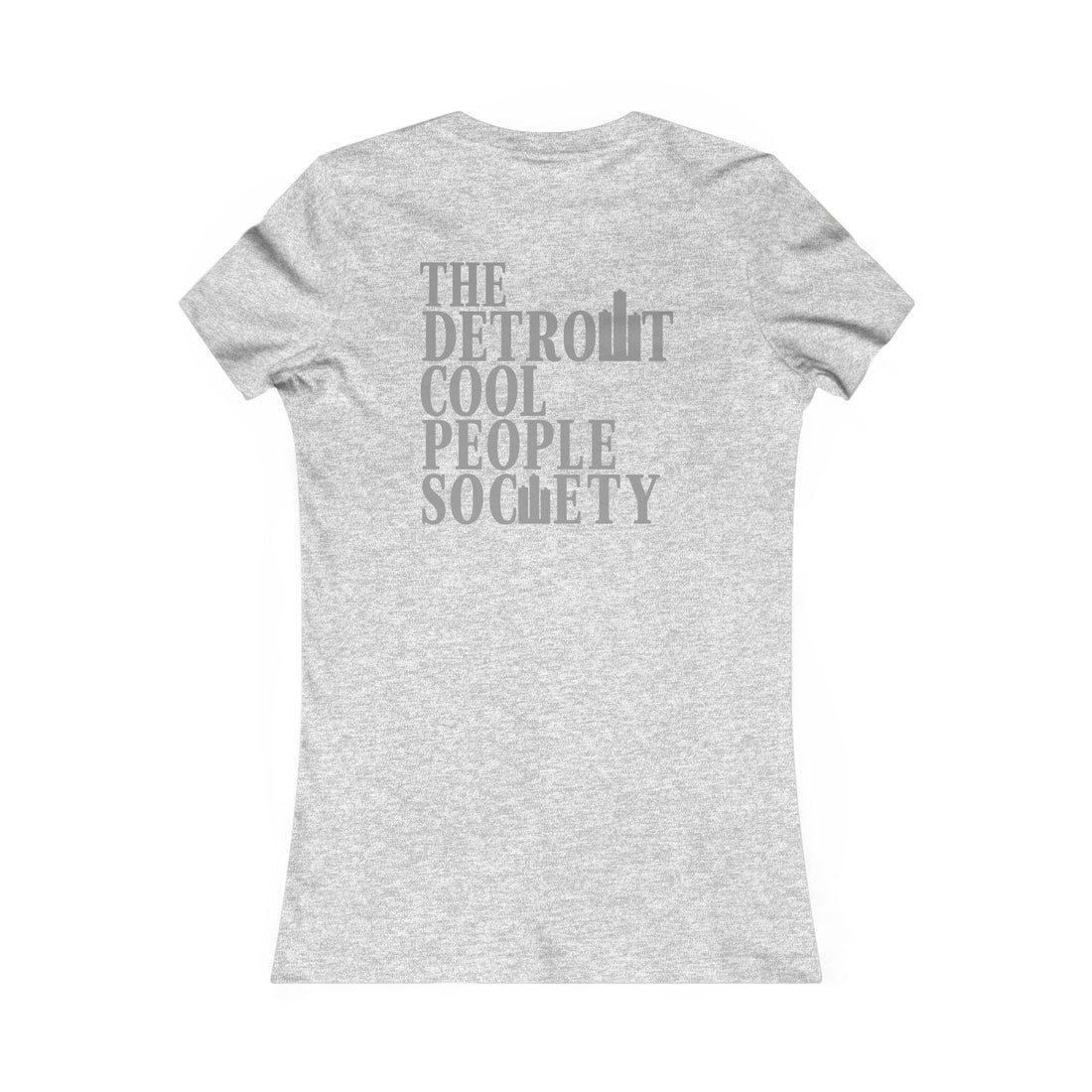The Detroit Cool People Society Fitted Women&