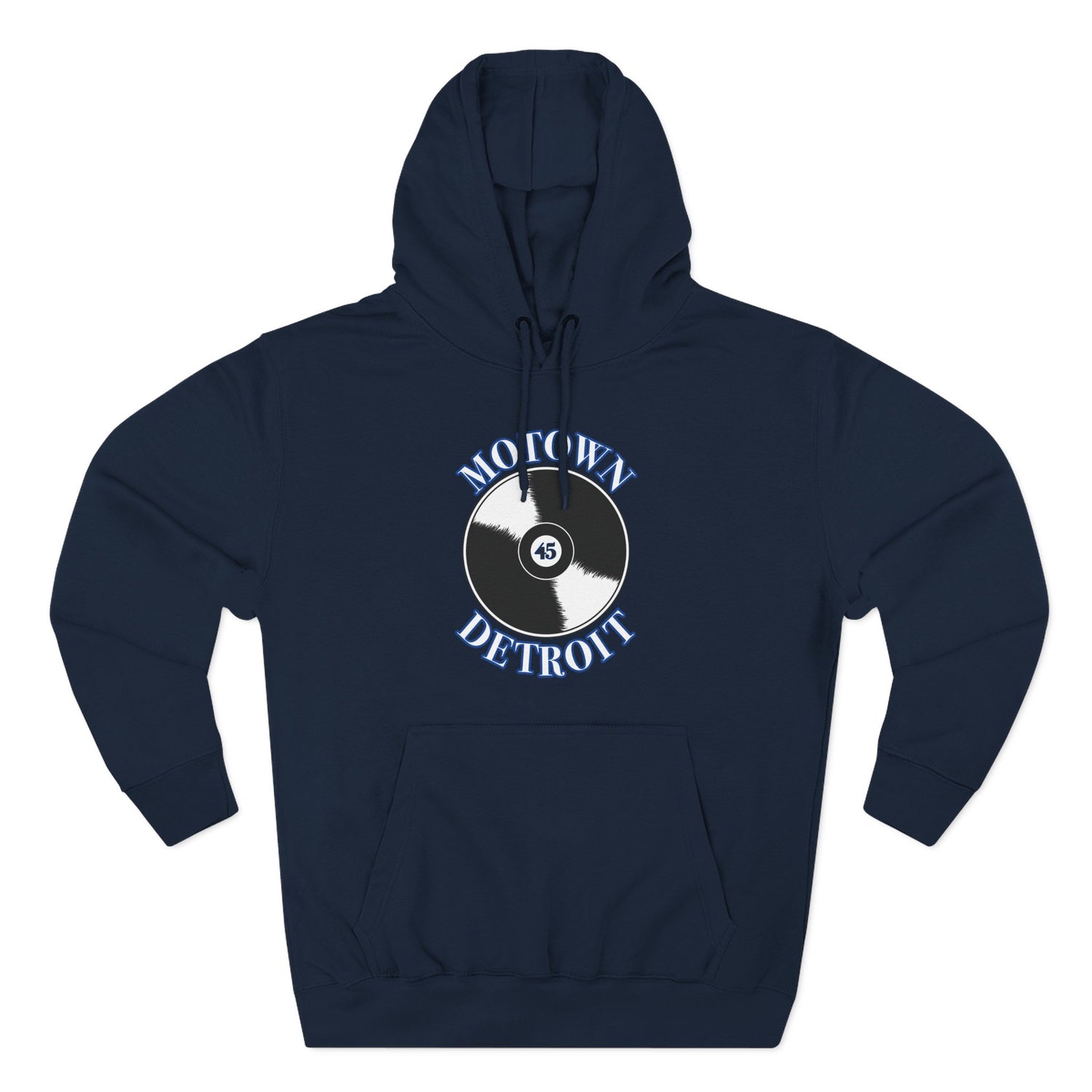 Motown 45 Hoodie - Blue - Tonyalicious Tees