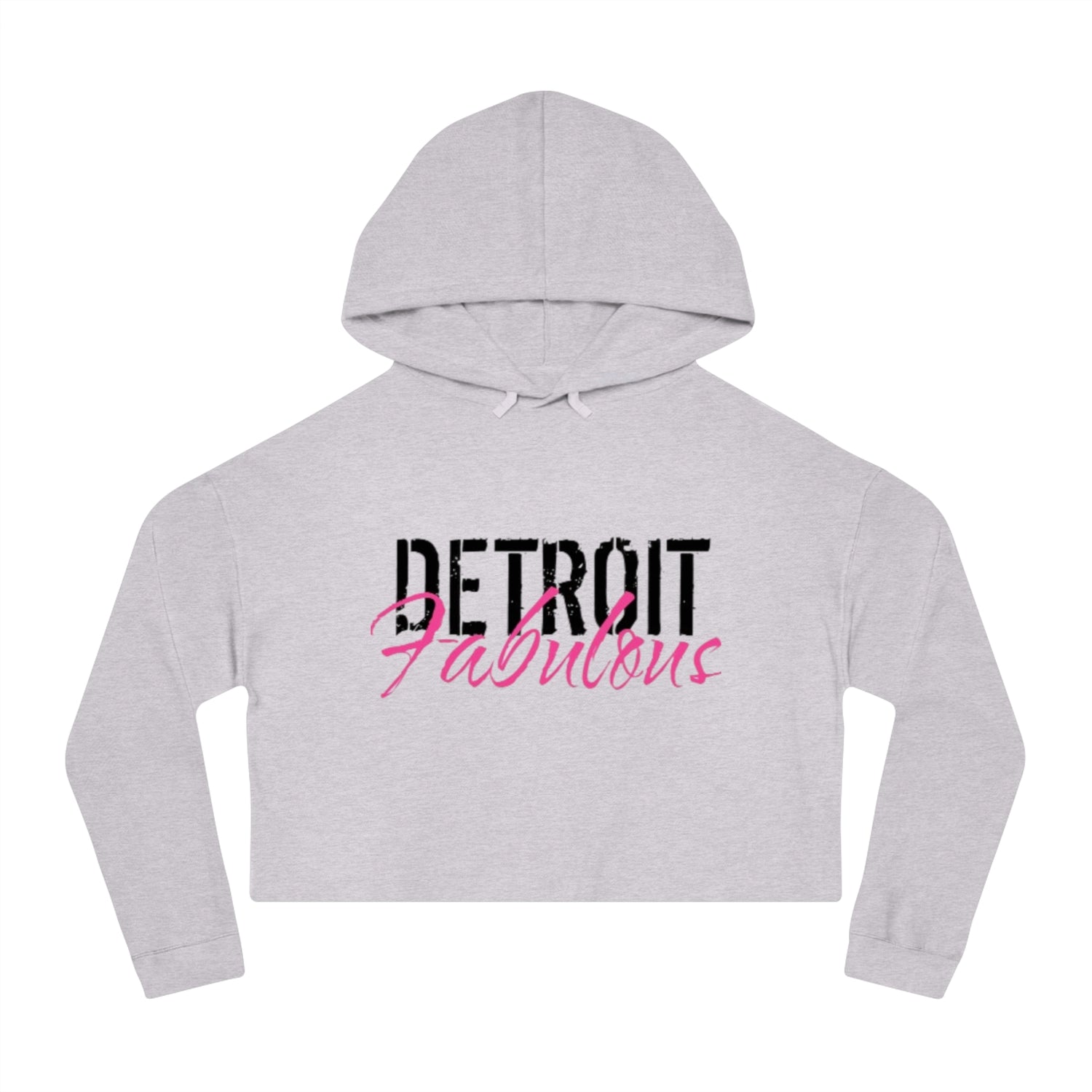 Detroit Fabulous Cropped Hoodie