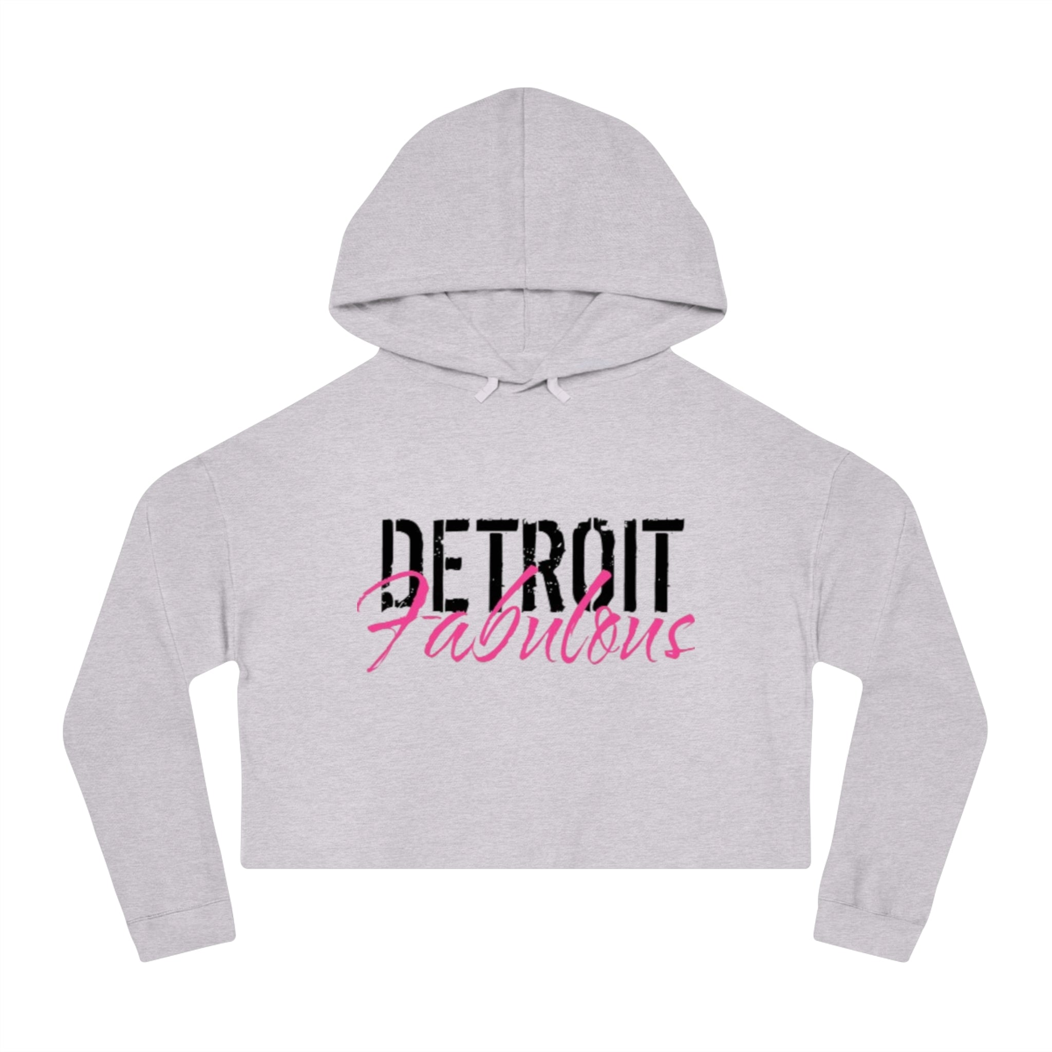 Detroit Fabulous Cropped Hoodie