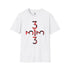Twisted Rose Embedded 313 Tee - Front and Back Print - Tonyalicious Tees